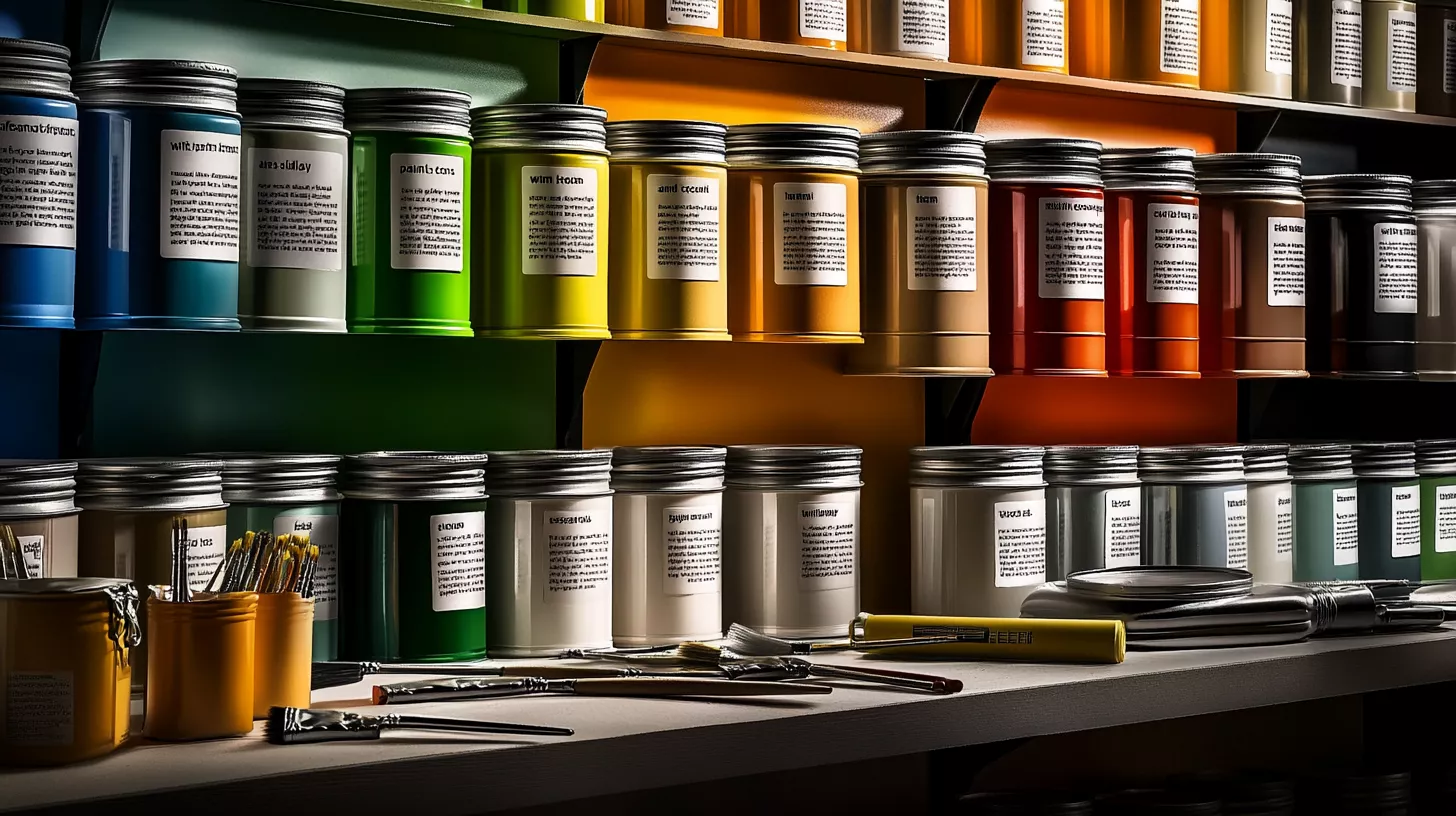 اختيارات الطلاء المثالية دليل الألوان والأنواع لجدران منزلية أنيقة